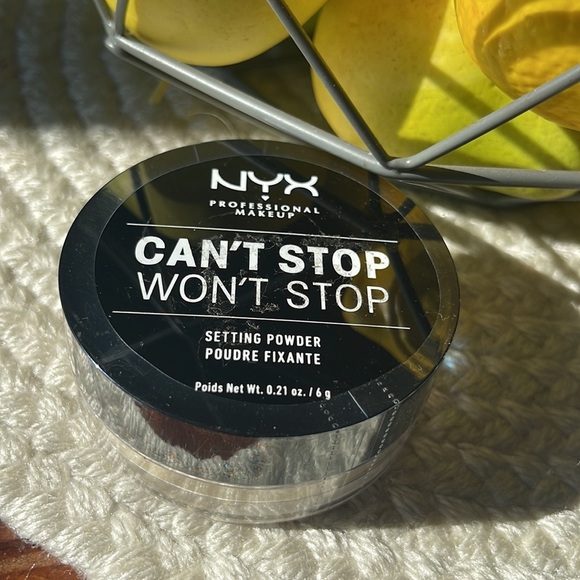 NYX Other - NYX Can't Stop Won't Stop  NEW Setting Loose Powder Banana Vegan Cruelty Free